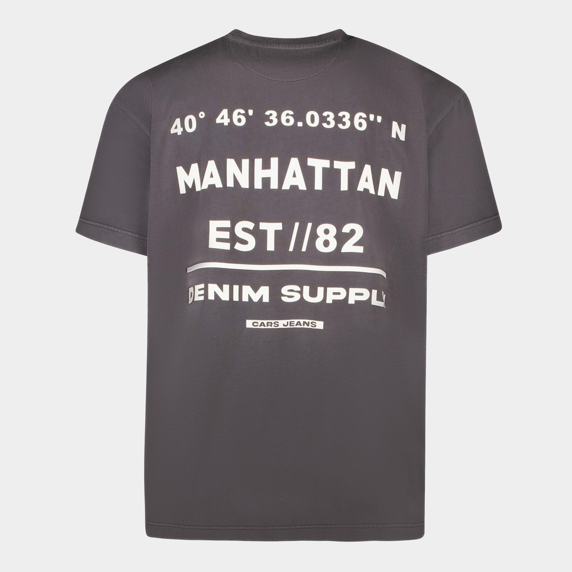 Cars Jeans T-shirt korte mouw Grijs CENTRAL 44685/17