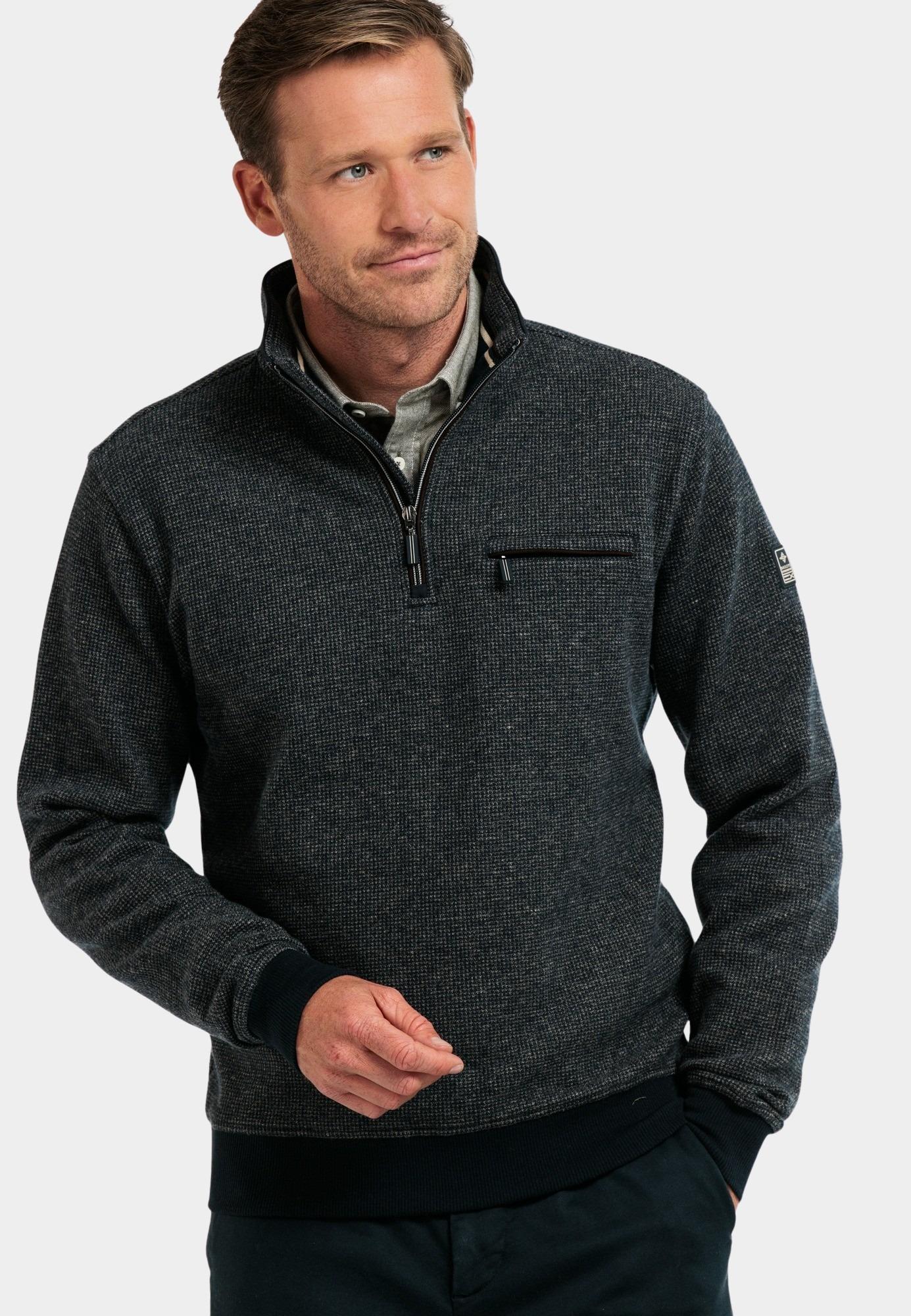 Baileys Half Zip Beige Sweatshirt 1/2 Zip 423107/82