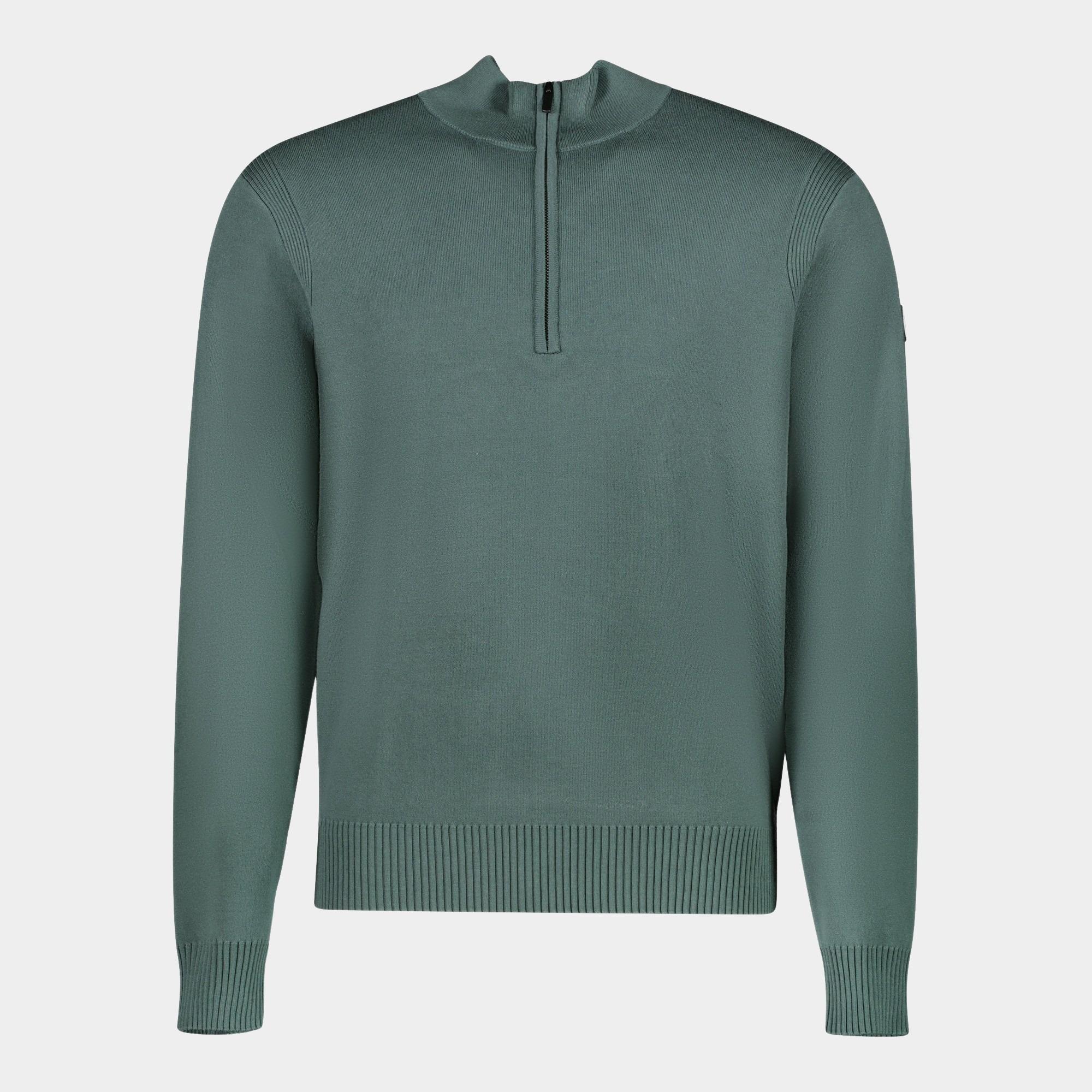 Cars Jeans Half Zip Groen Symor 63865/46