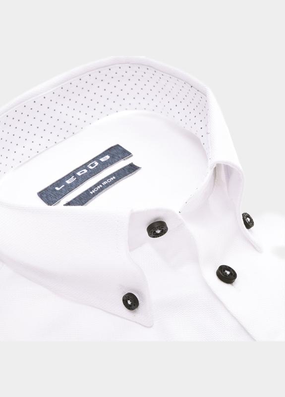 Ledub Business hemd korte mouw Wit  0701914/910-910-000