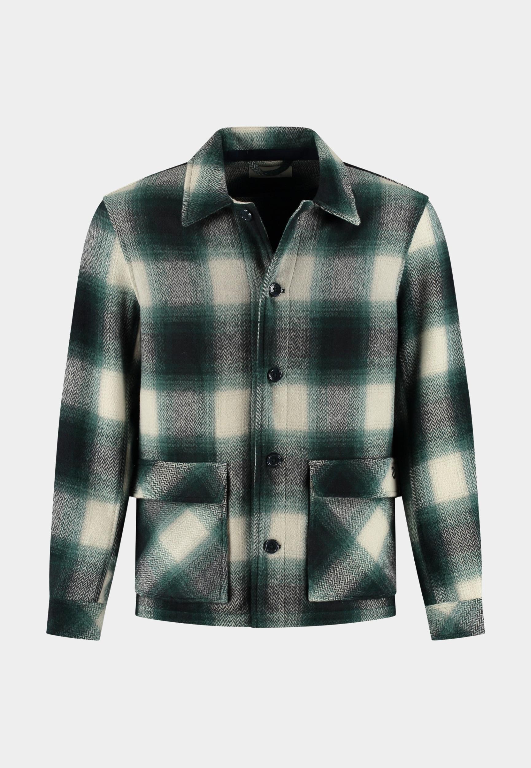 Dstrezzed Wollen Jack Groen DS_Key Check Jacket 152020/563
