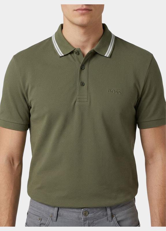 BOSS Green Polo heren Beige Paddy Pro 10226584 01 50469102/257