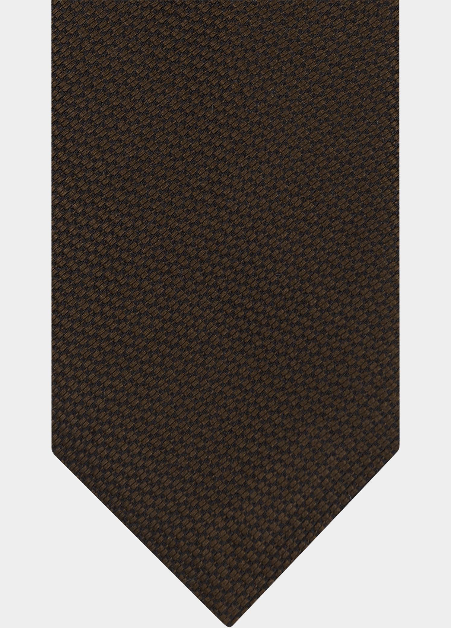 Profuomo Stropdas Bruin  PPXA30019/B