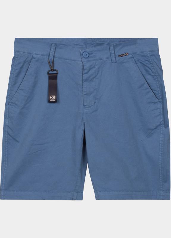 Giordano Korte Broek heren Blauw Stockholm bermuda Garment Dye 611115/64