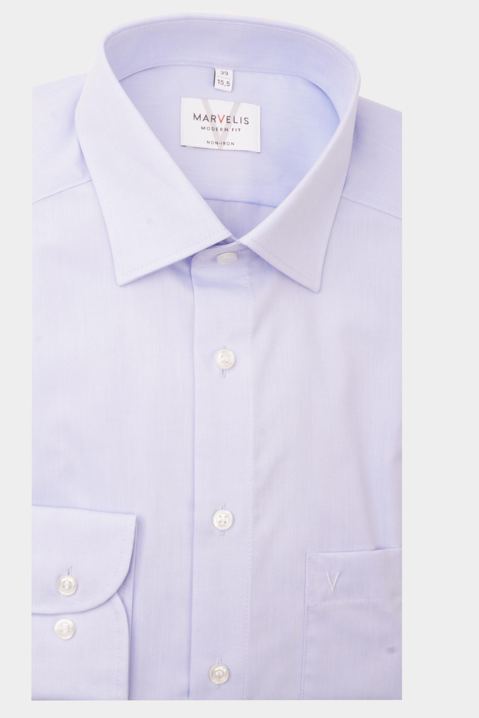 Marvelis Business hemd lange mouw Blauw  470464/11