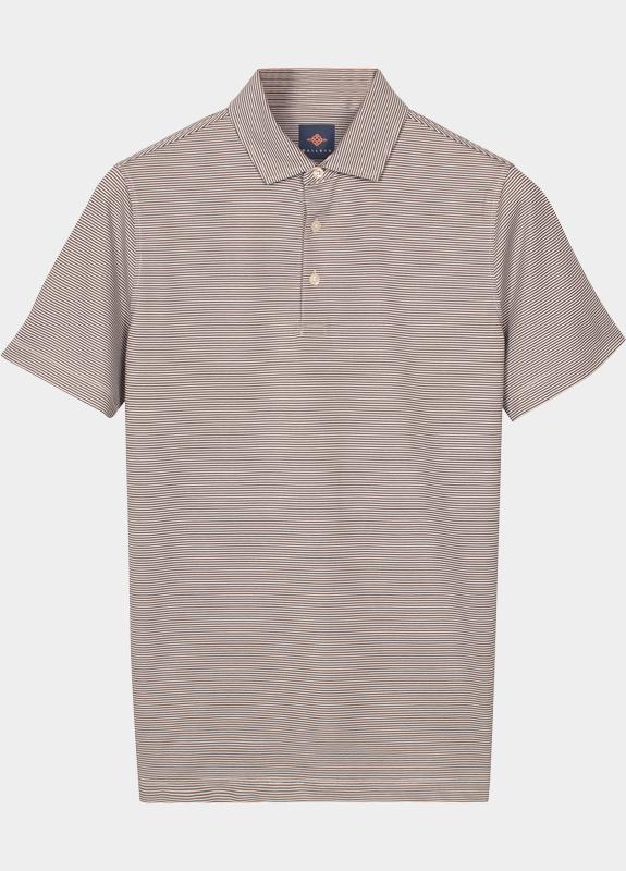 Baileys Polo heren Grijs Poloshirt small stripe yd 615226/93