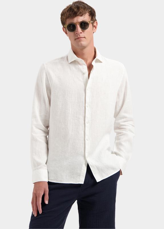 Dstrezzed Overhemd heren Wit DS_Jagger Shirt 303710-SS25/100