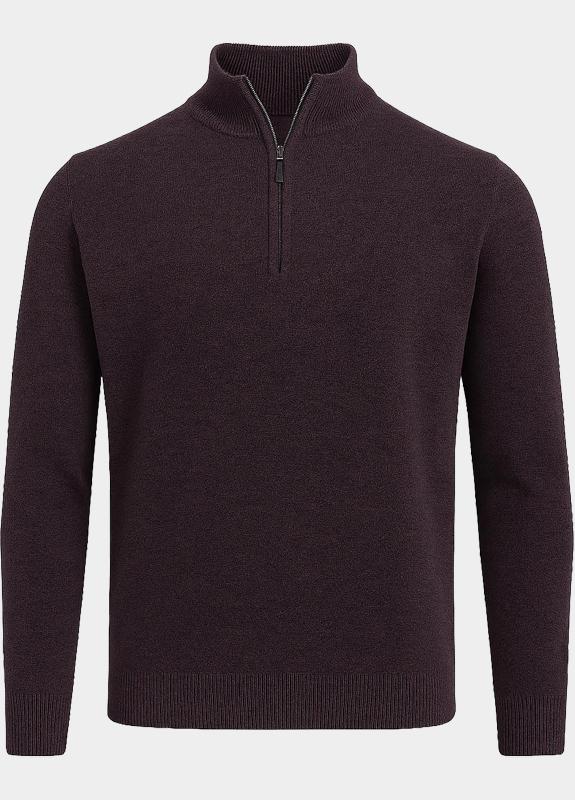 Innocente Half Zip Paars  302/11950-Aubergine