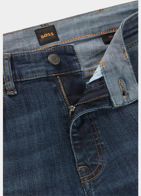 BOSS Orange 5-Pocket Jeans Blauw DELAWARE BO 10248328 01 50532498/413