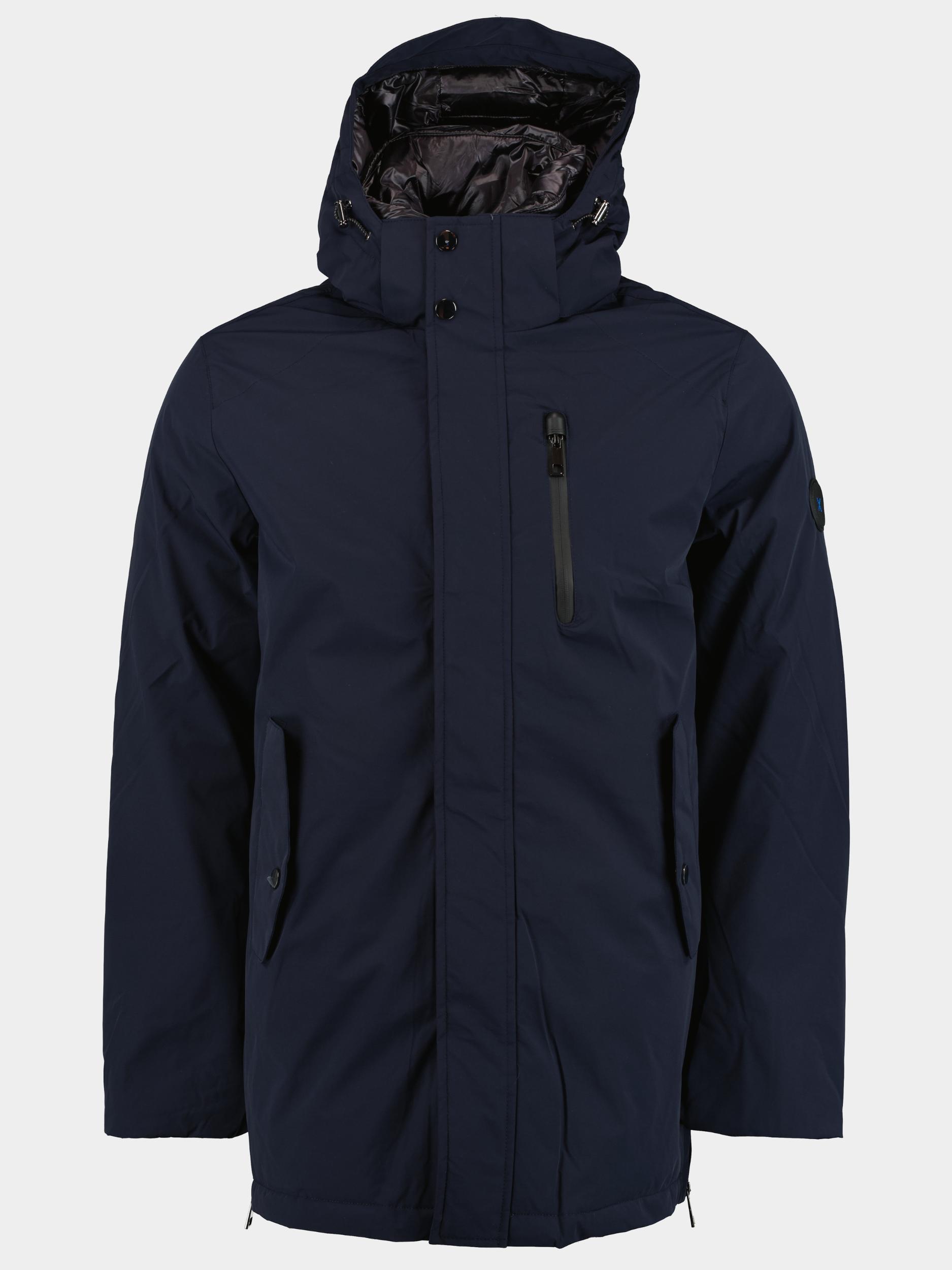 Scotland Blue Winterjack Blauw Baz Parka 23301BA01SB/290 navy