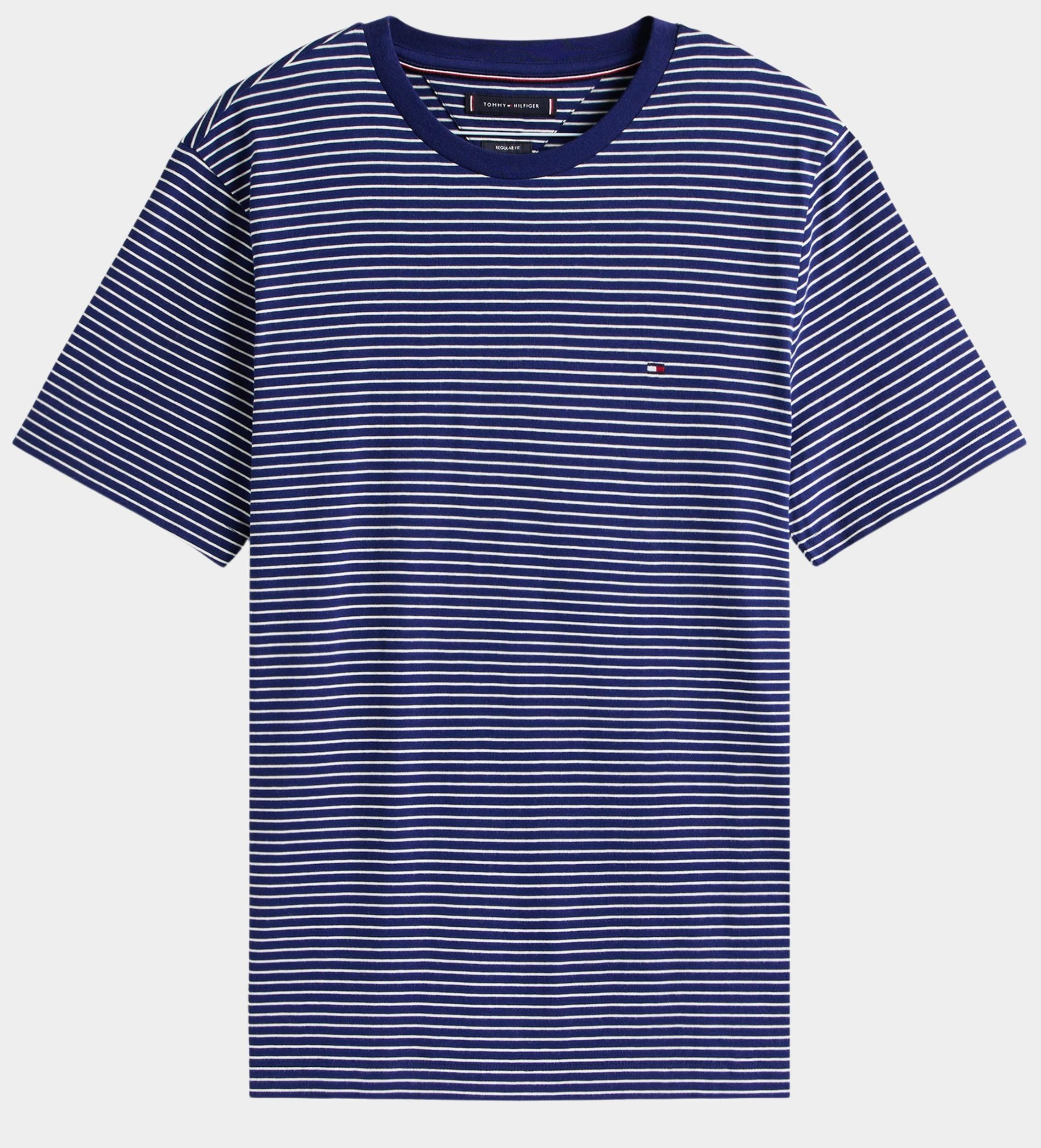 Tommy Hilfiger T-shirt korte mouw Blauw ESS Seasonal Reg Fit MW0MW39995/0A5