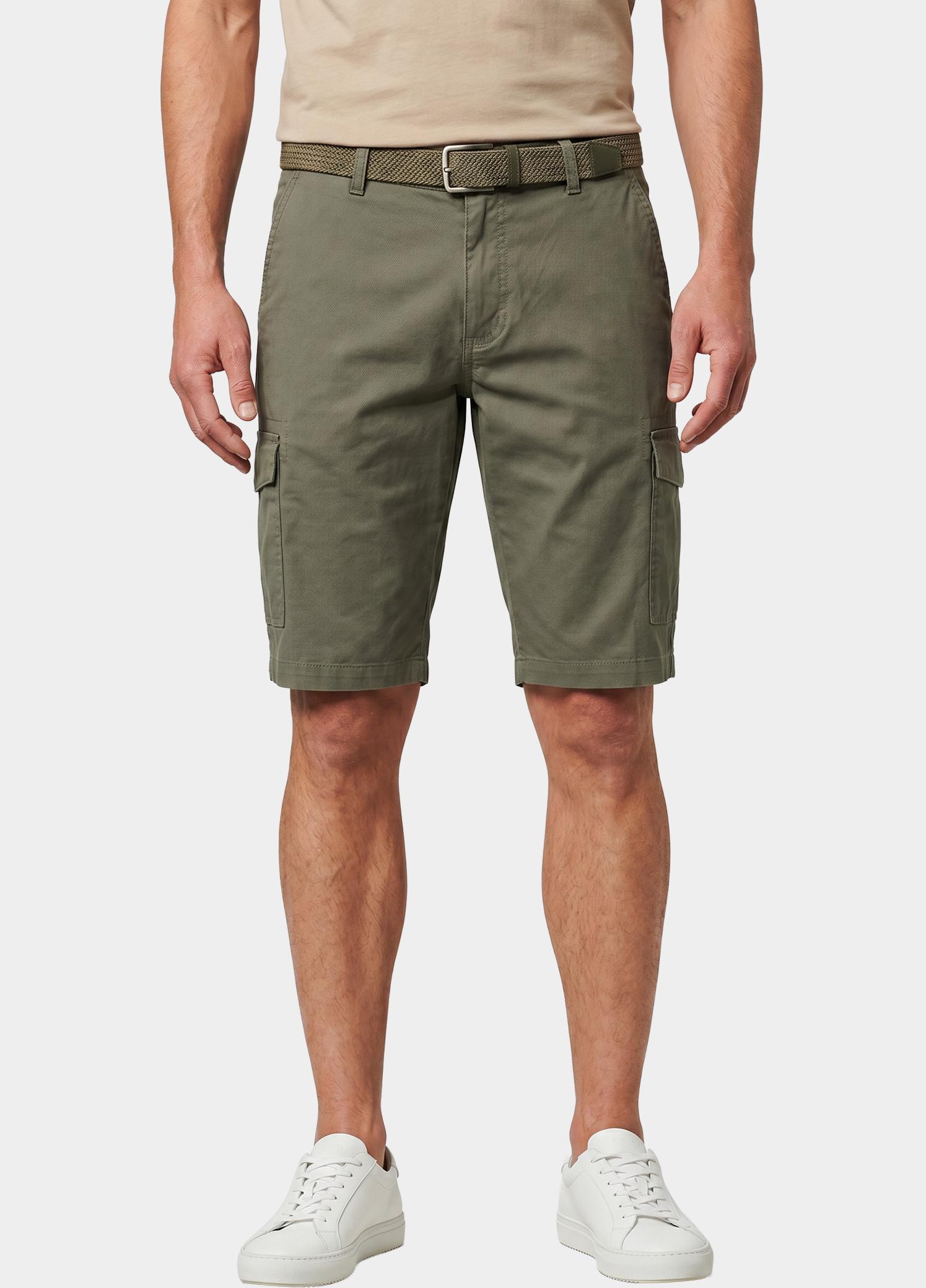 Casamoda Korte Broek heren Groen Cargo Bermuda 126530061/303
