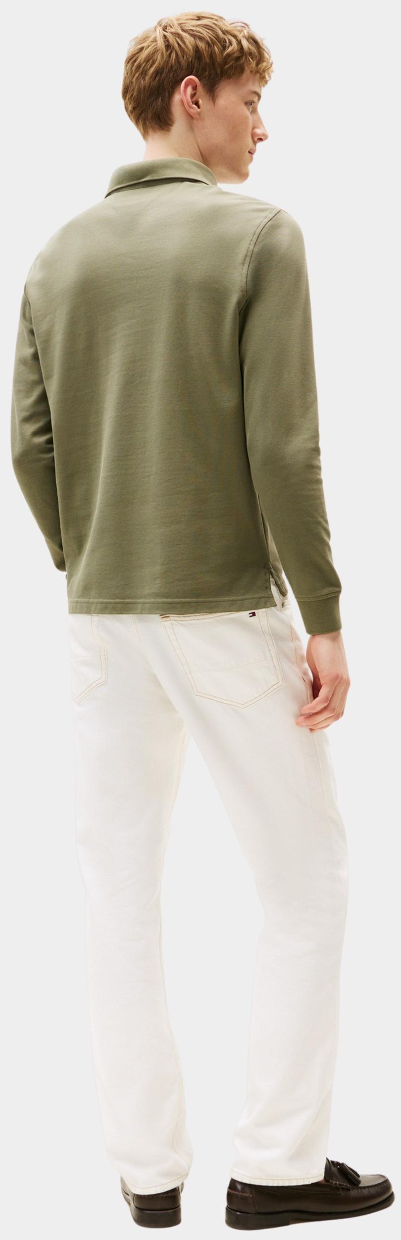 Tommy Hilfiger Polo lange mouw Groen 1985 Regular LS Polo MW0MW20183/PLI