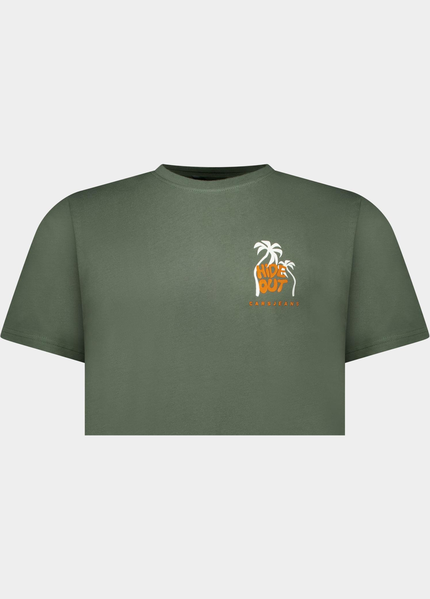 Cars Jeans T-shirt korte mouw Groen W-AFREZO 94179/19