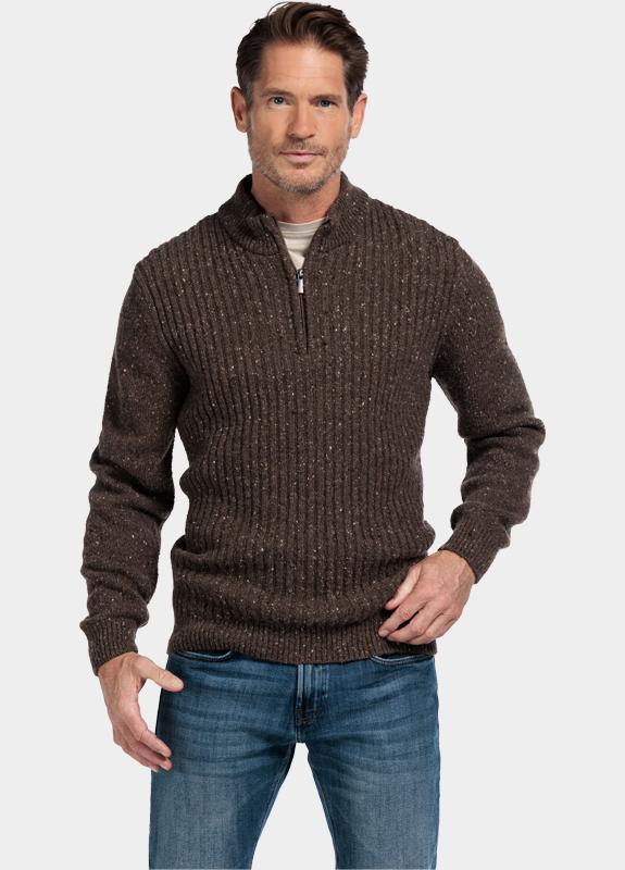 Baileys Half Zip Bruin Pullover 1/2 Zip Front part S 528494/877