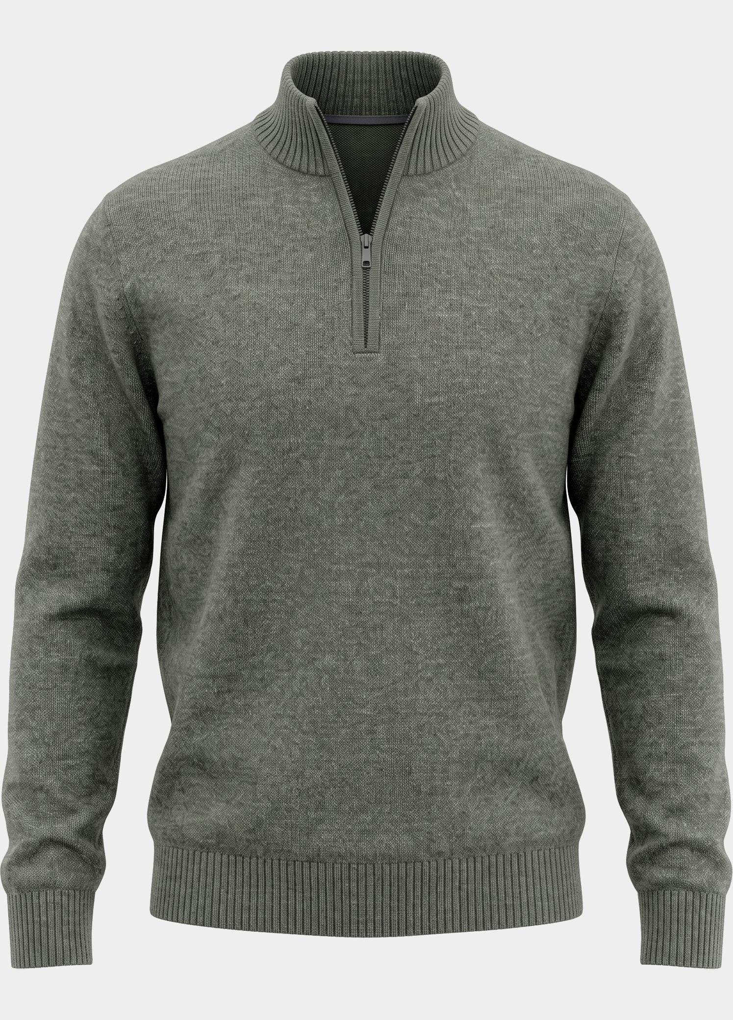 Bos Half Zip Groen  1111/40438 Green