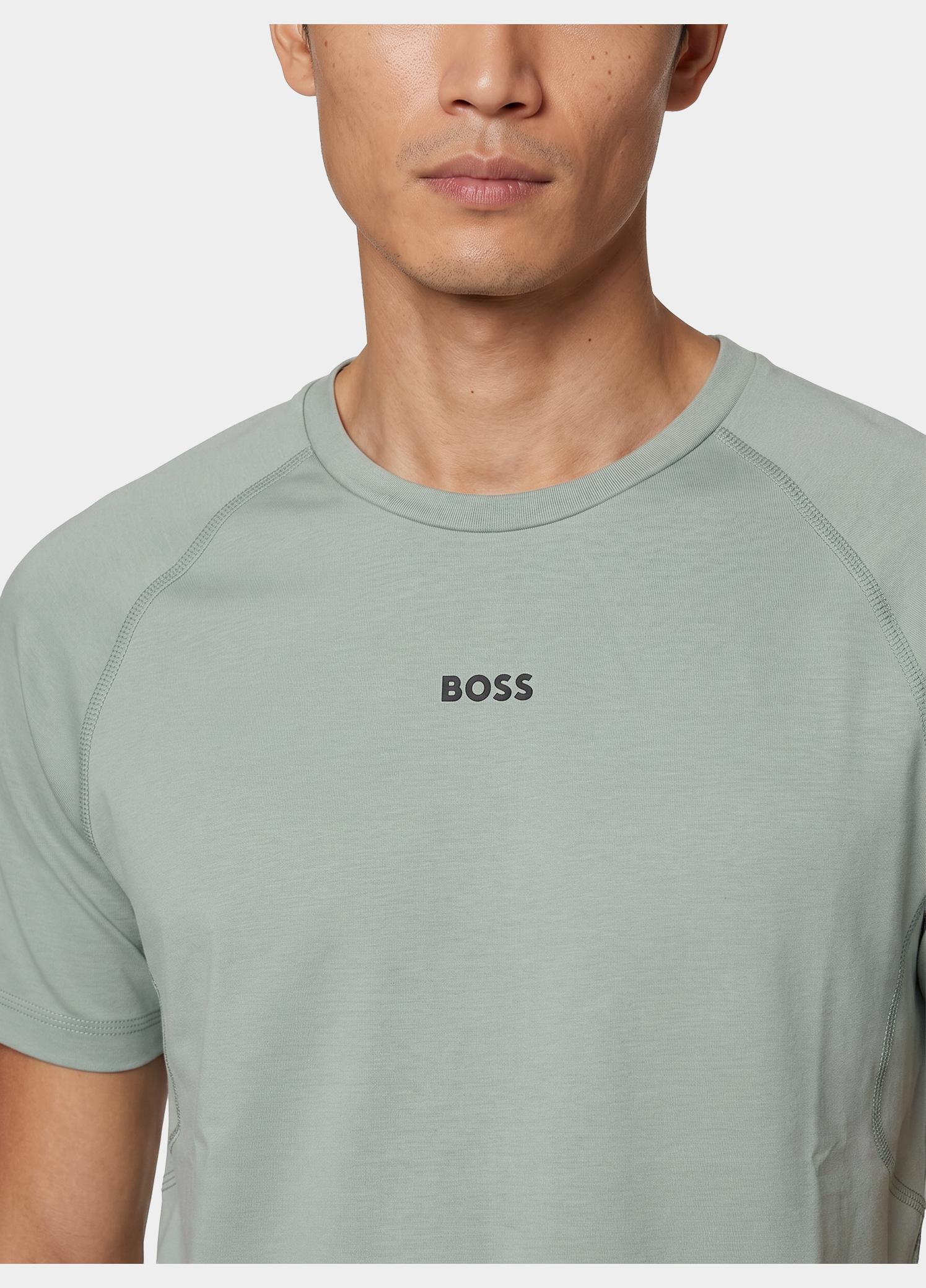 BOSS Green T-shirt heren Groen Tee Active 1 10267204 01 50531240/357