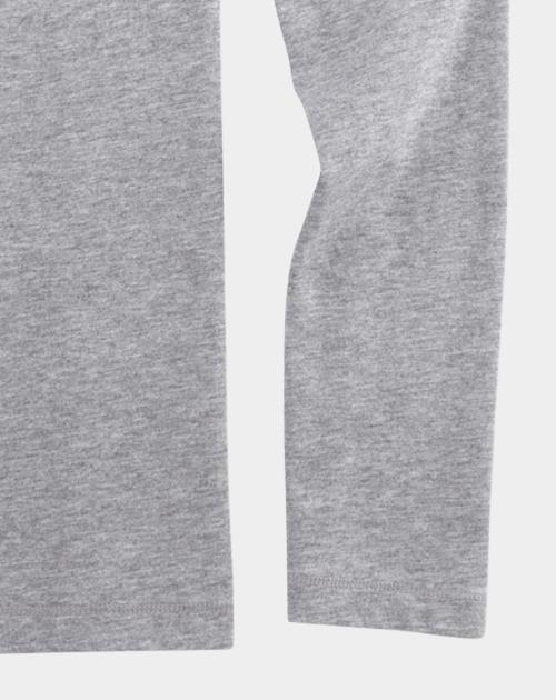 Olymp T-shirt lange mouw Grijs Crewneck Casual 560424/61