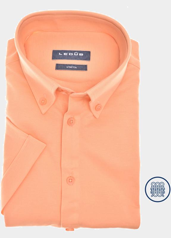 Ledub Business hemd korte mouw Oranje  0142347/820-000-000