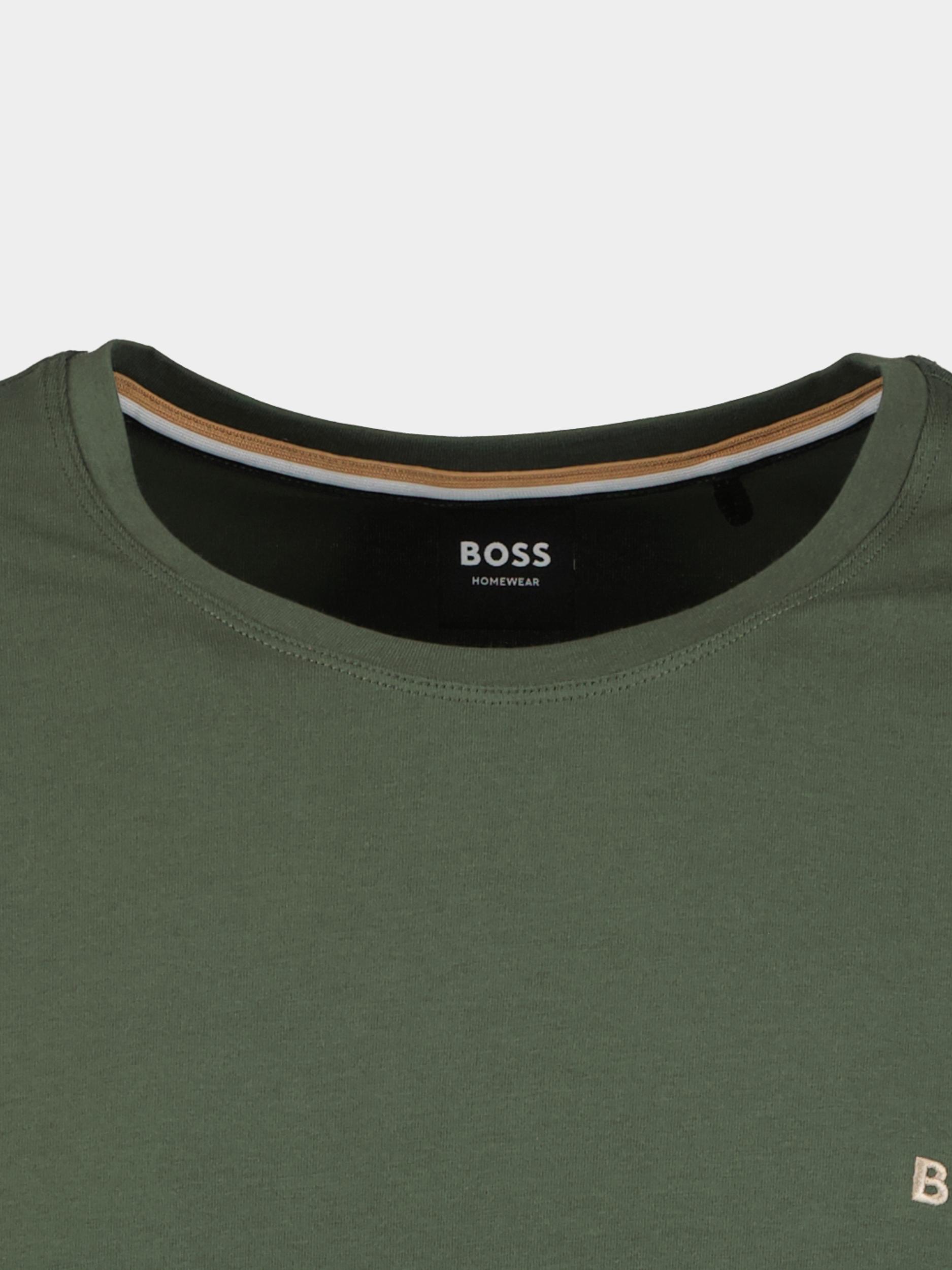 BOSS Black T-shirt korte mouw Groen Mix&Match T-Shirt R 10259900 50515312/305