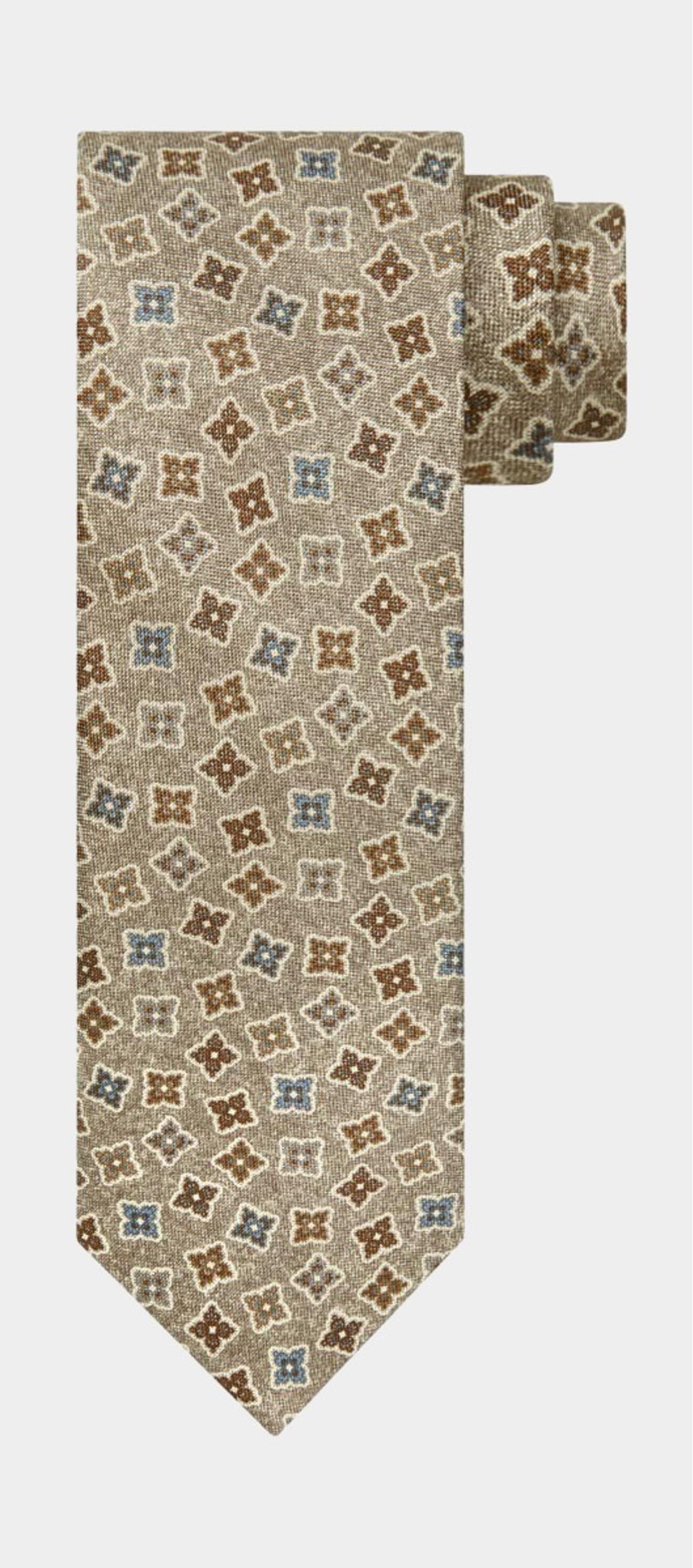 Profuomo Stropdas Beige  PPUA30007A/G