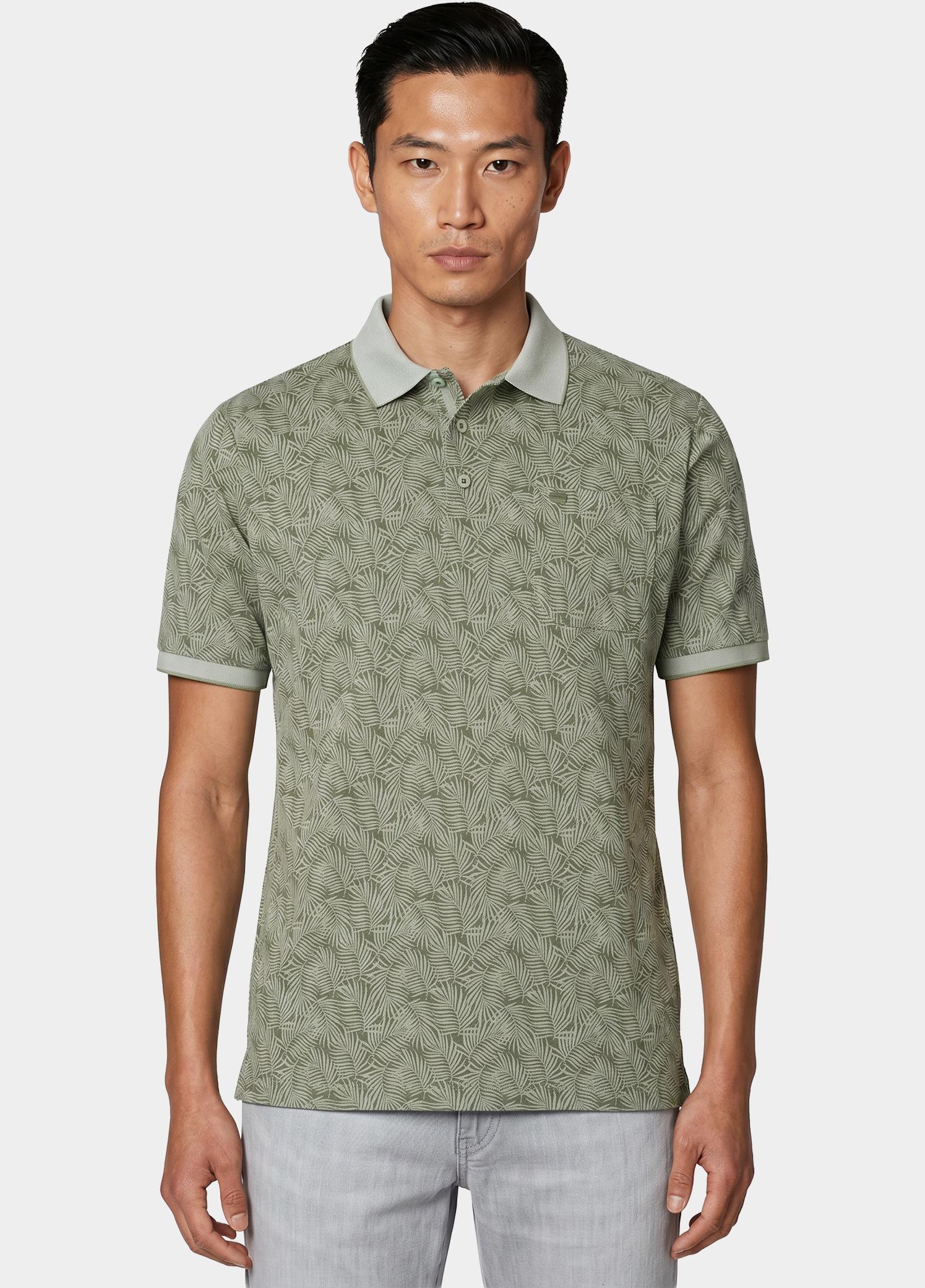Redmond Polo heren Groen Polo Shirt wash & wear 251910900/600