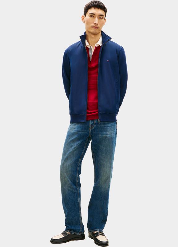 Tommy Hilfiger Vest Blauw ESSENTIAL INTECHNO MIX ZIP TH MW0MW41758/DCC