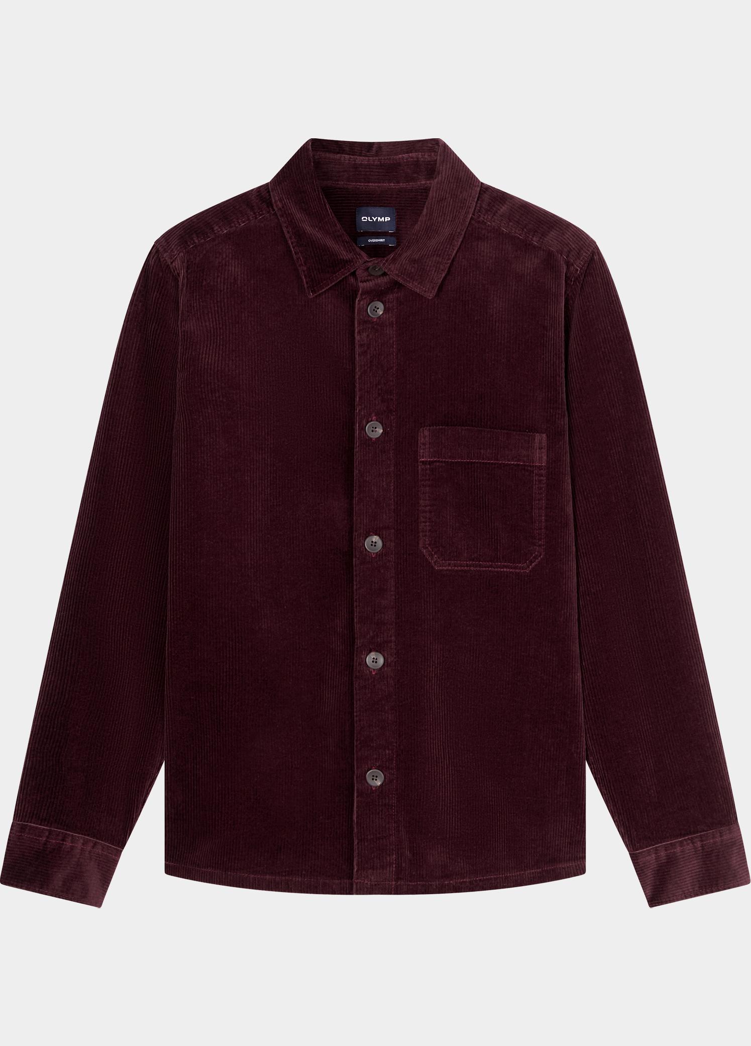 Olymp Overshirt Rood CASUAL D.2900 Overshirt Cord 418024/37