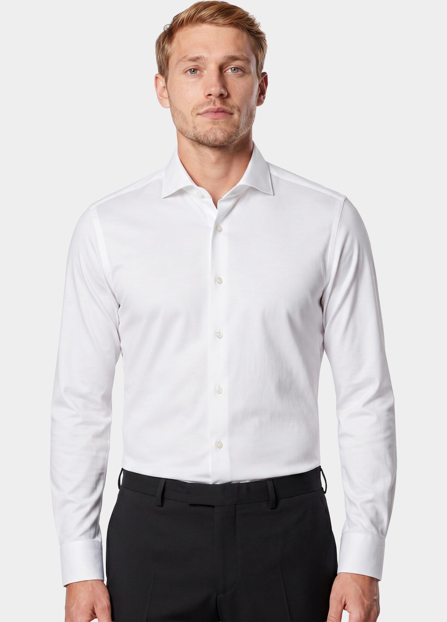 Ledub Business hemd lange mouw Wit MFN5 0323519/910-000-000