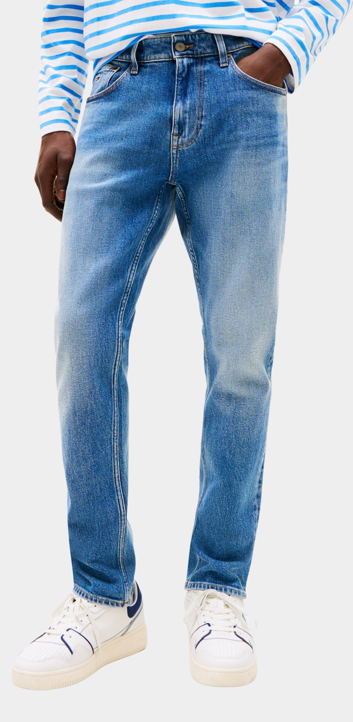 Tommy Jeans 5-Pocket Jeans Blauw AUSTIN SLIM TPRD BI0134 CO DM0DM20987/1A5