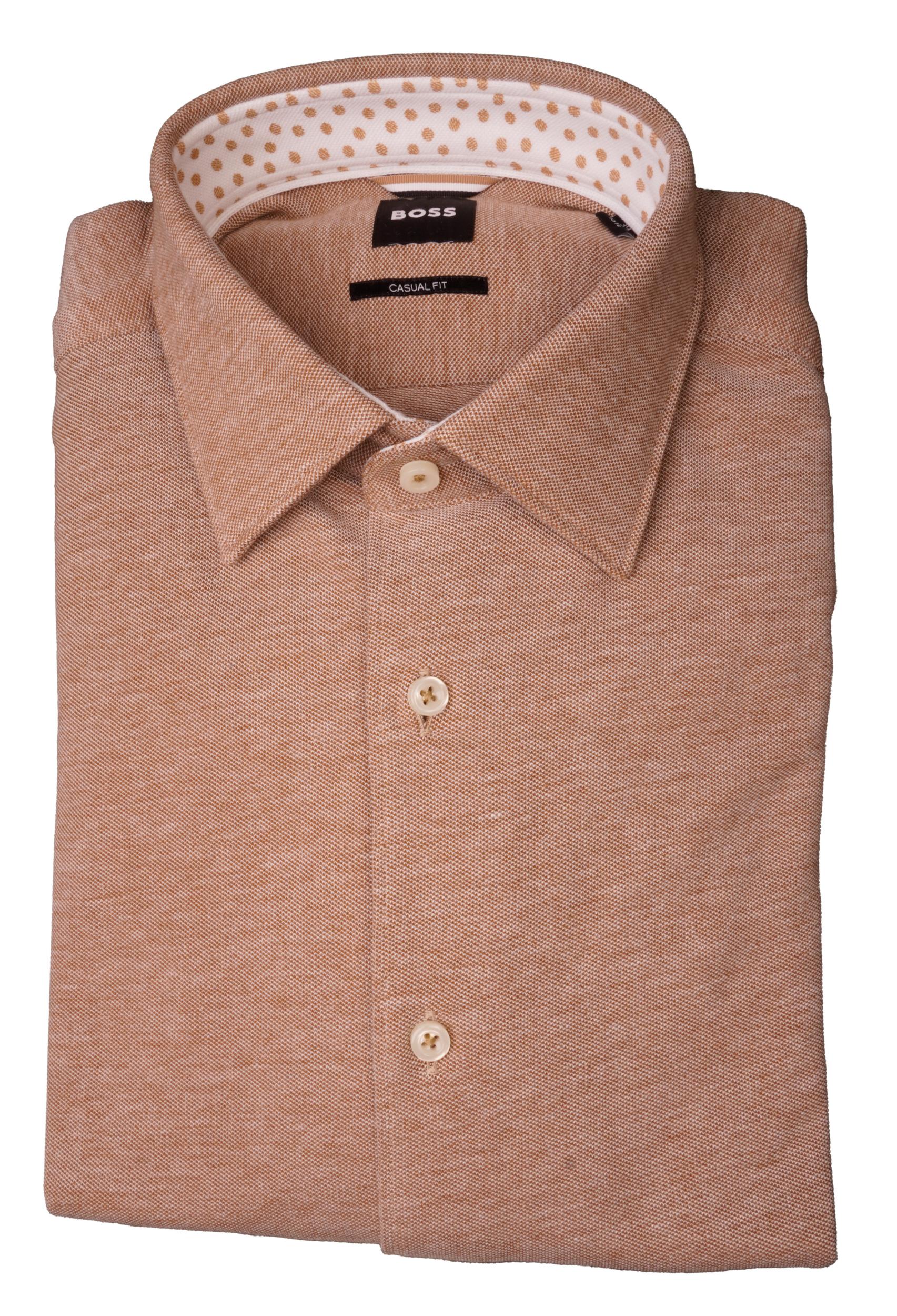 BOSS Black Business hemd lange mouw Beige C-HAL-kent-C3-223 10230023 03 50503217/260