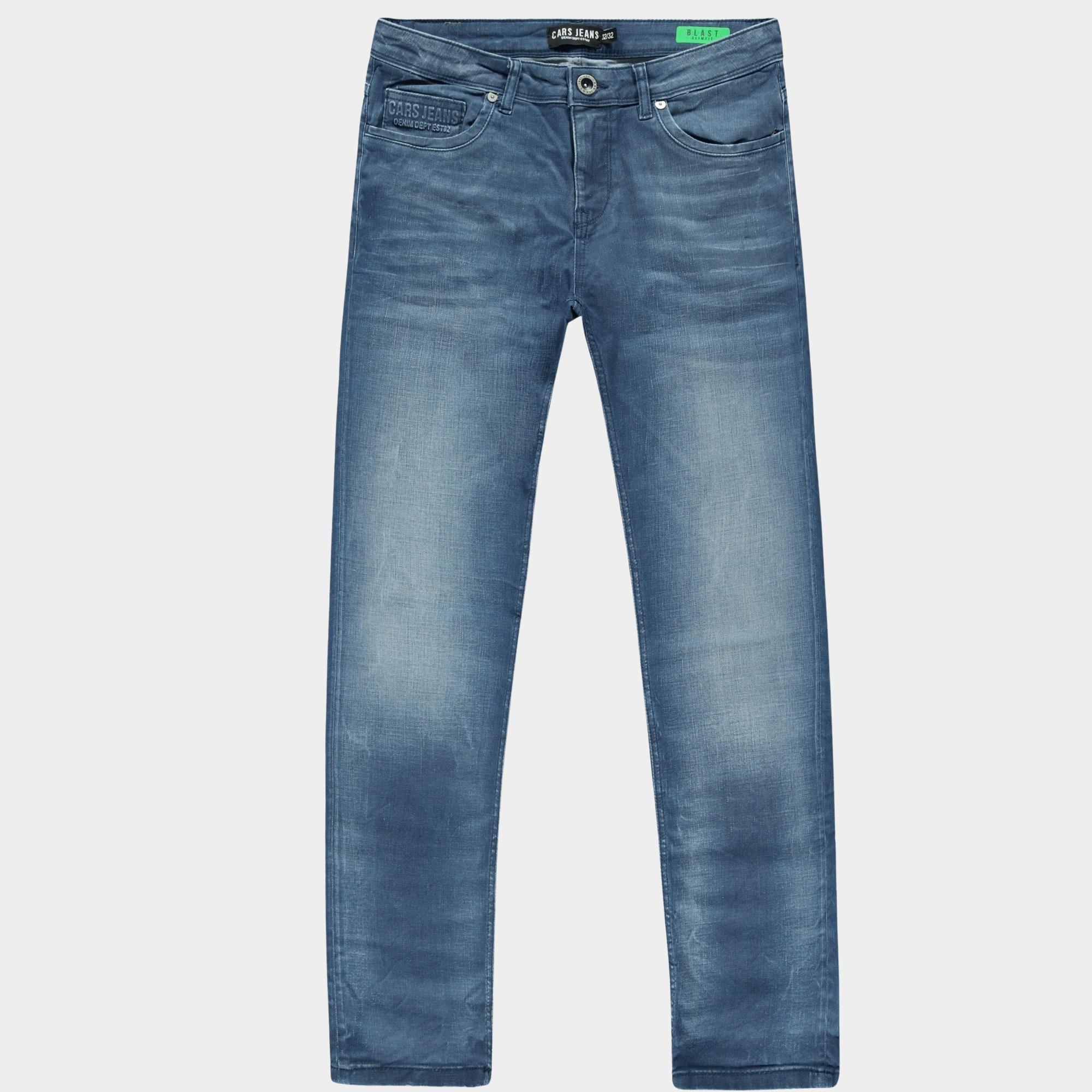 Cars Jeans 5-Pocket Jeans Blauw BLAST 78428/36
