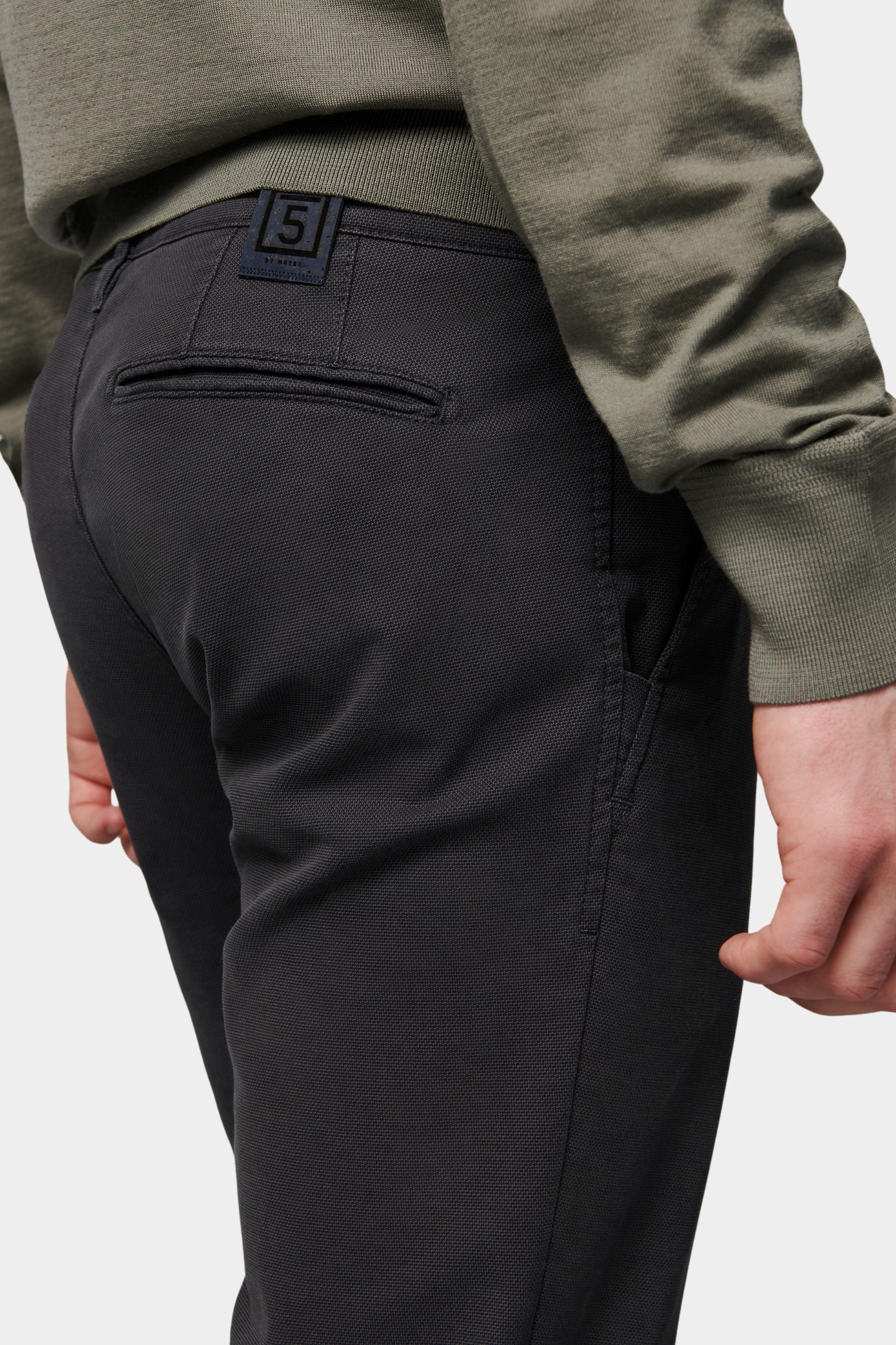 Meyer Katoenen Broek Grijs CHINO Art.2-6171 3642617100/08