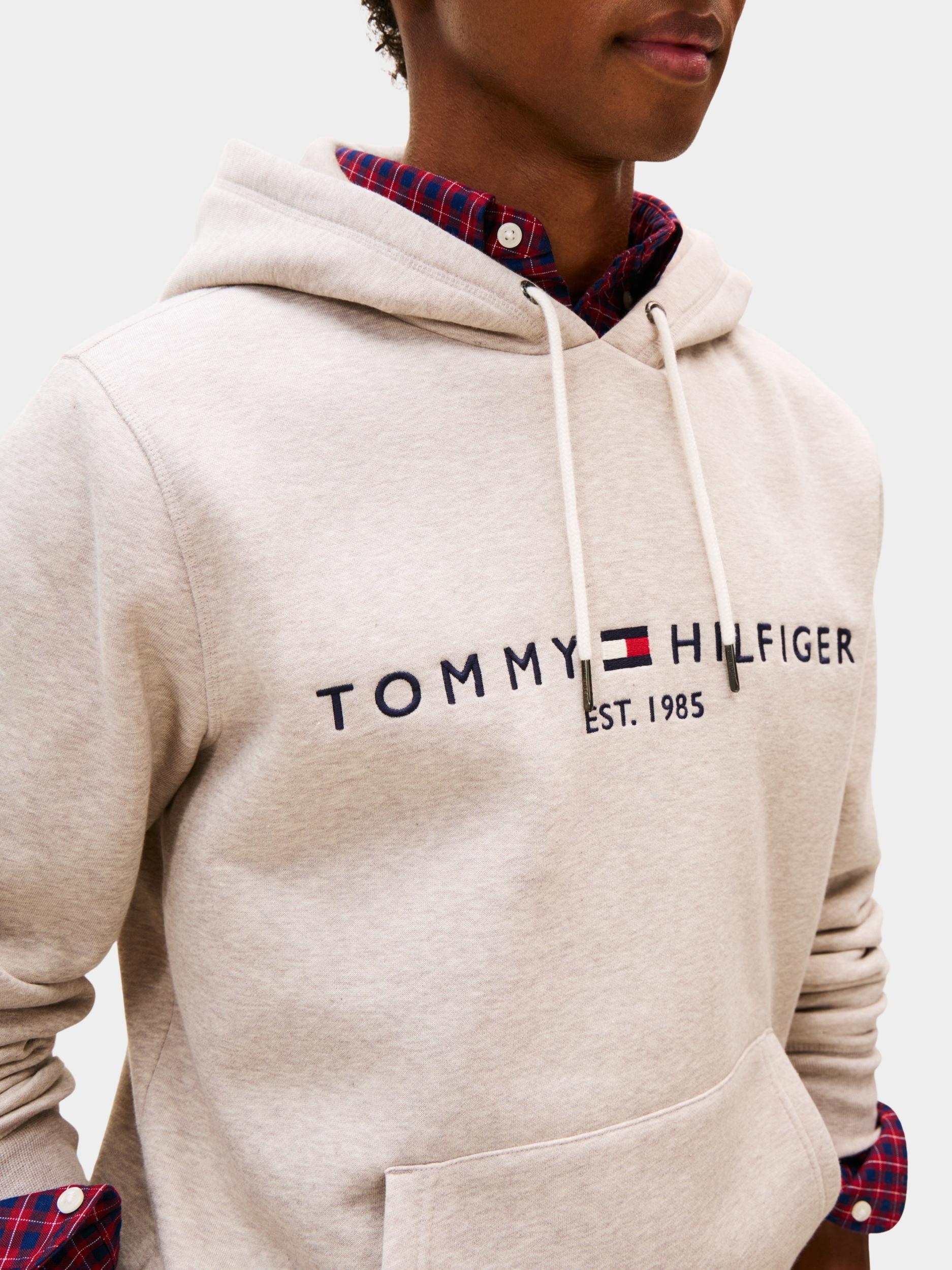 Tommy Hilfiger Hoodie Beige TOMMY LOGO HOODY MW0MW11599/H01