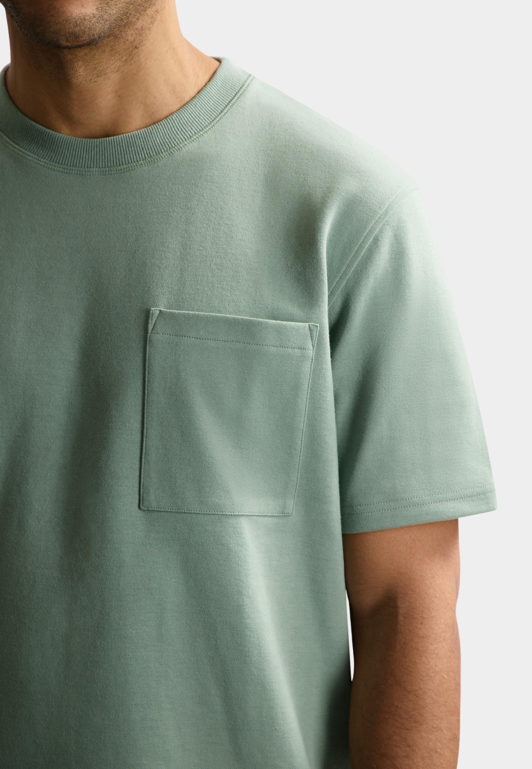 Dstrezzed T-shirt korte mouw Groen Ebbe Boxy Tee 202908-SS25/561