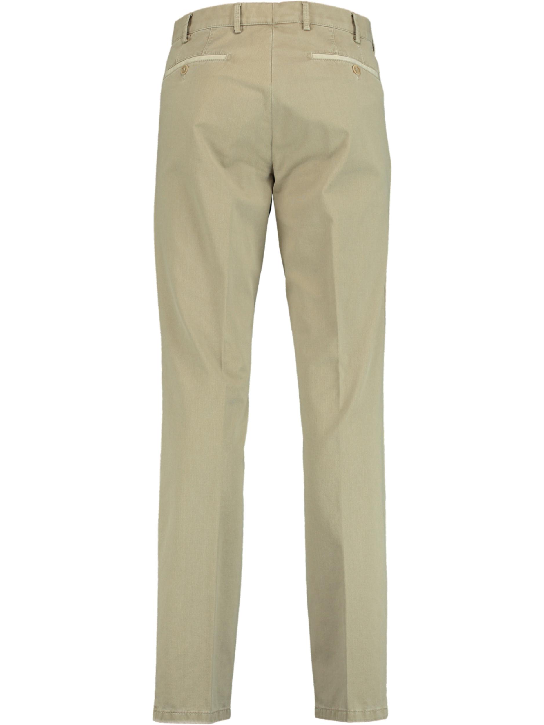 Meyer Katoenen Broek Bruin Chino diego lichtbruin mf 3061500100/33