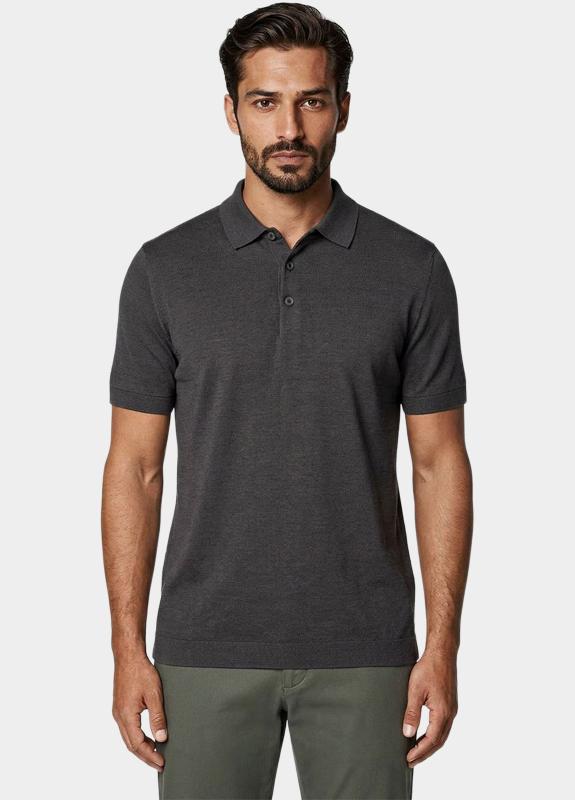 Commander Polo heren Grijs  213013705/840