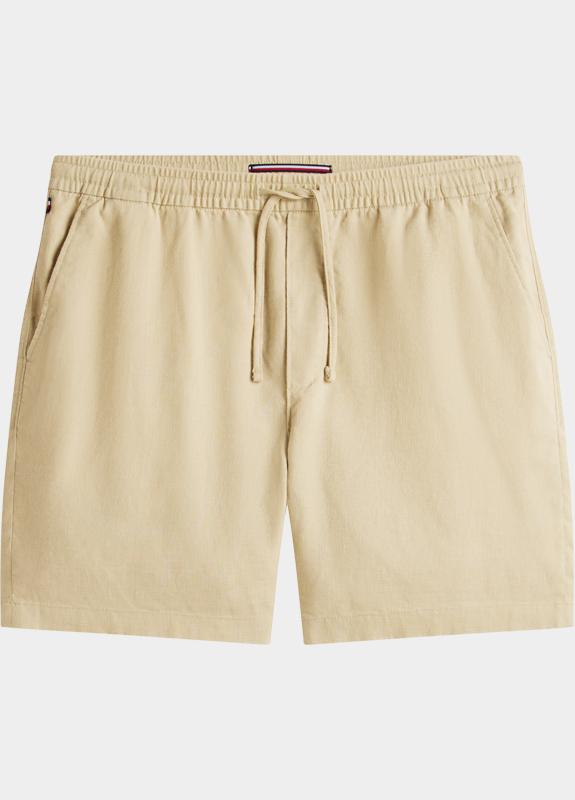 Tommy Hilfiger Korte Broek heren Beige DOVER 8 PO SORONA LINEN 2/2 MW0MW44353/AEG