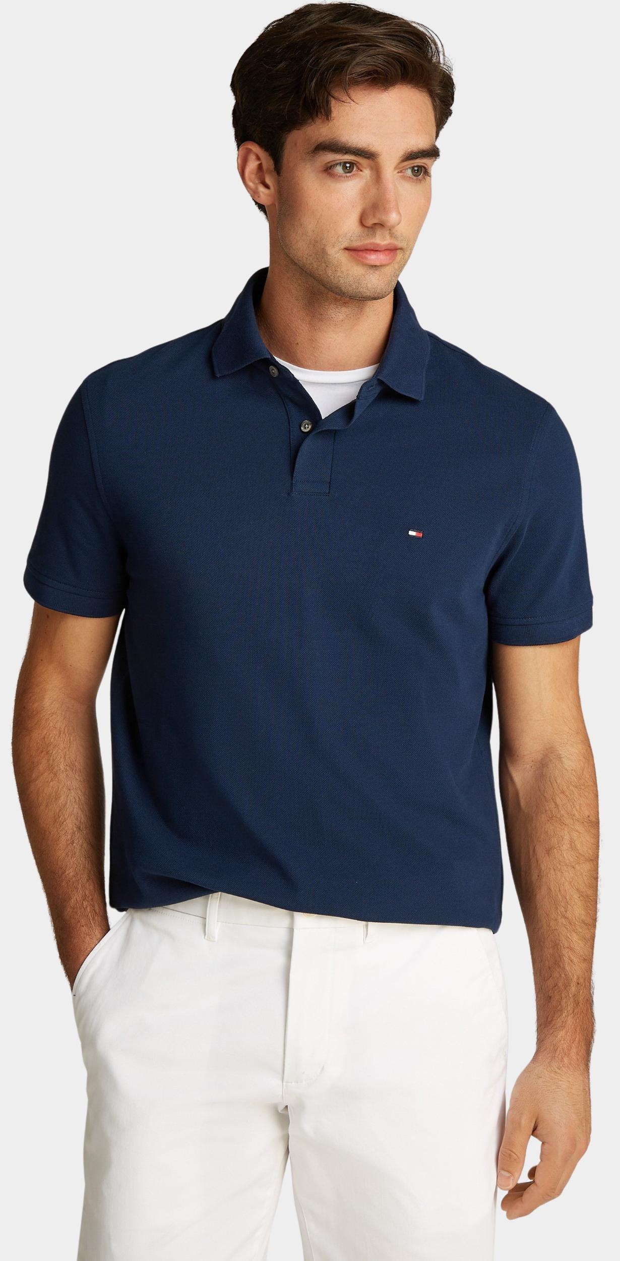 Tommy Hilfiger Polo korte mouw Blauw 1985 Regular Polo MW0MW17770/DAF