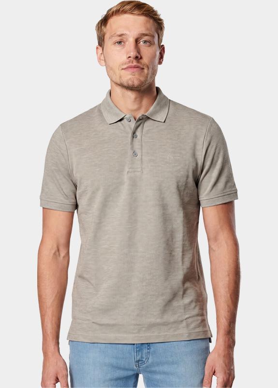 Scotland Blue Polo heren Grijs Fang Polo SPE26108FA63SB/2501
