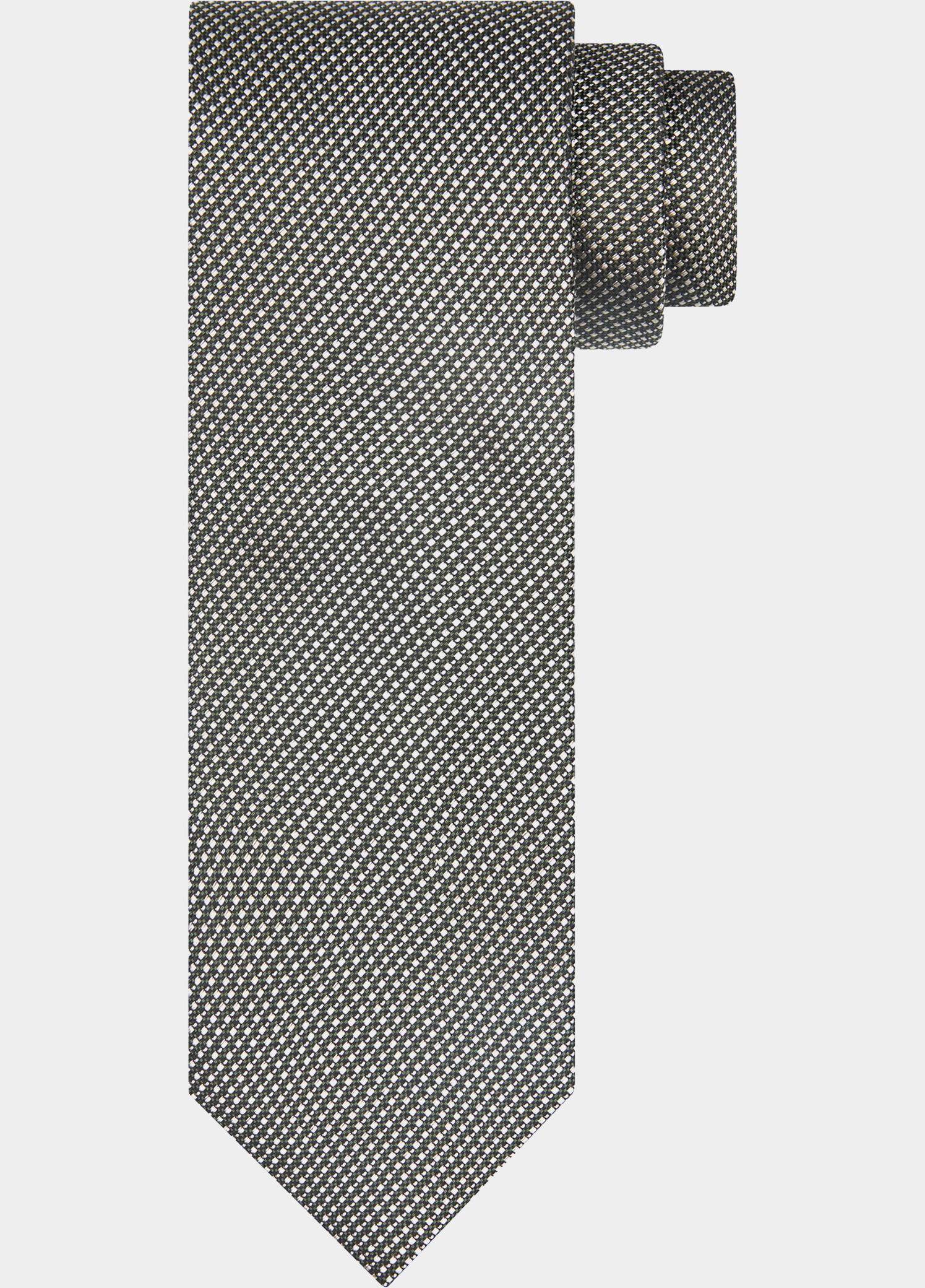 Profuomo Stropdas Groen TIE SILK WOVEN GREEN PPWA30042/D