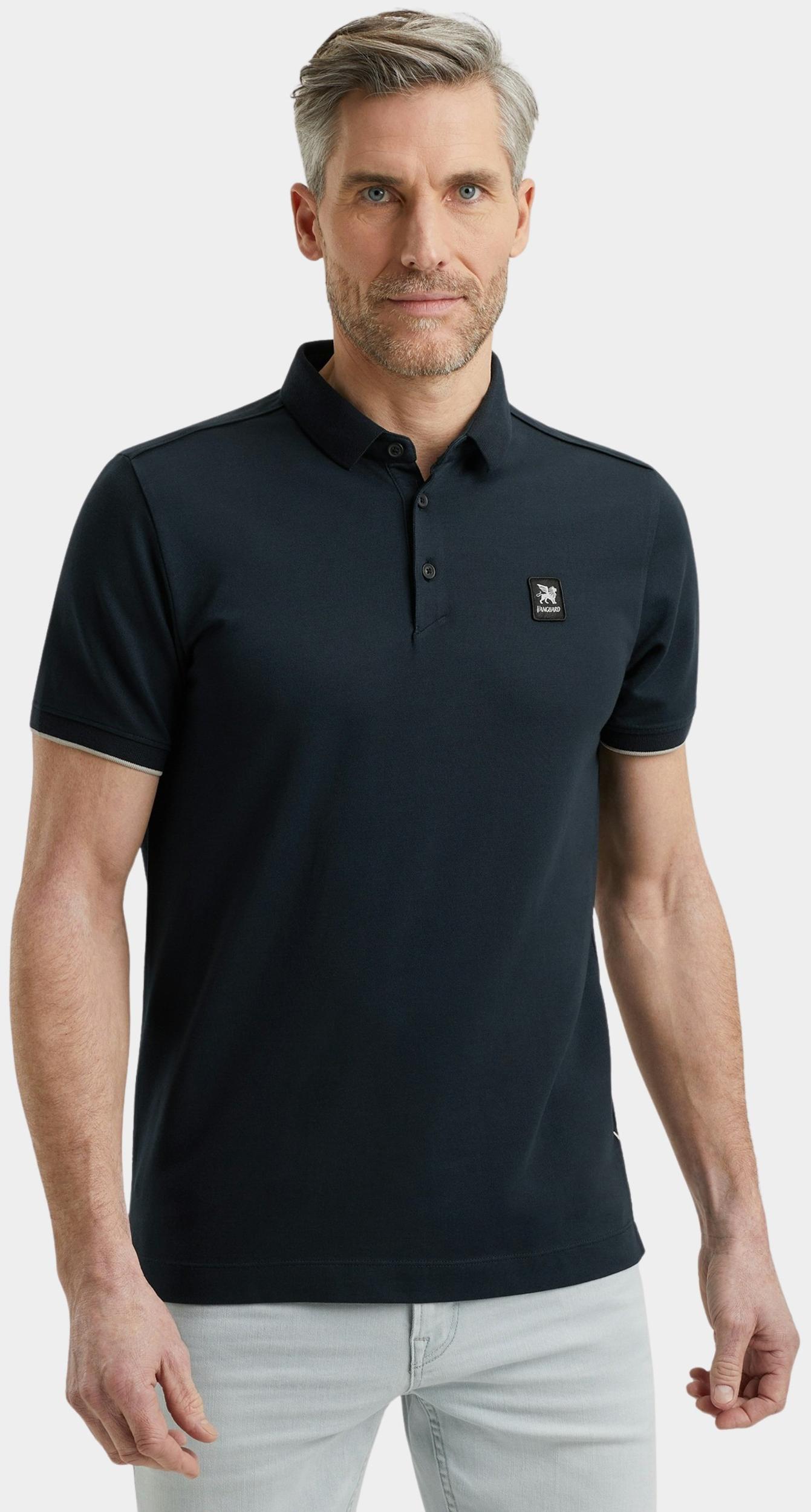 Vanguard Polo korte mouw Blauw Short sleeve polo pique blend VPSS2504850/5281