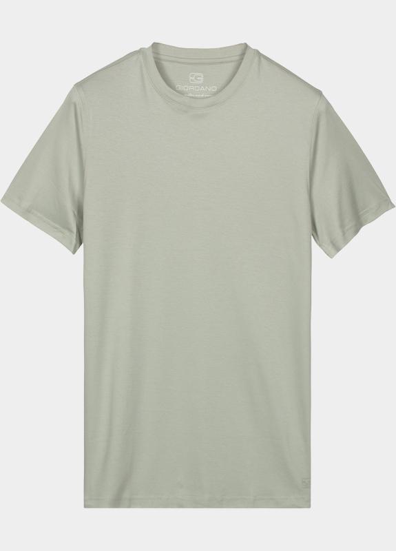 Giordano T-shirt heren Groen Luca T-shirt Liquid Cotton - 615078/71