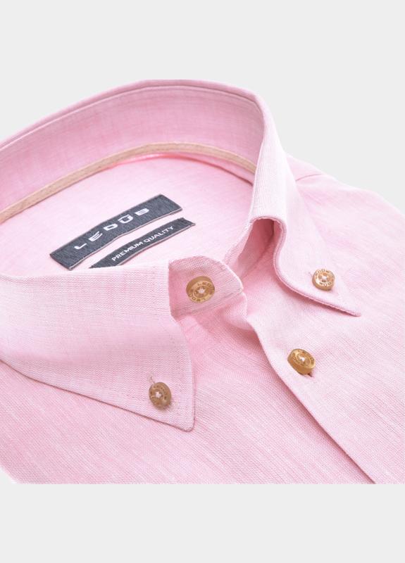 Ledub Business hemd korte mouw Roze  0701943/420-620-000