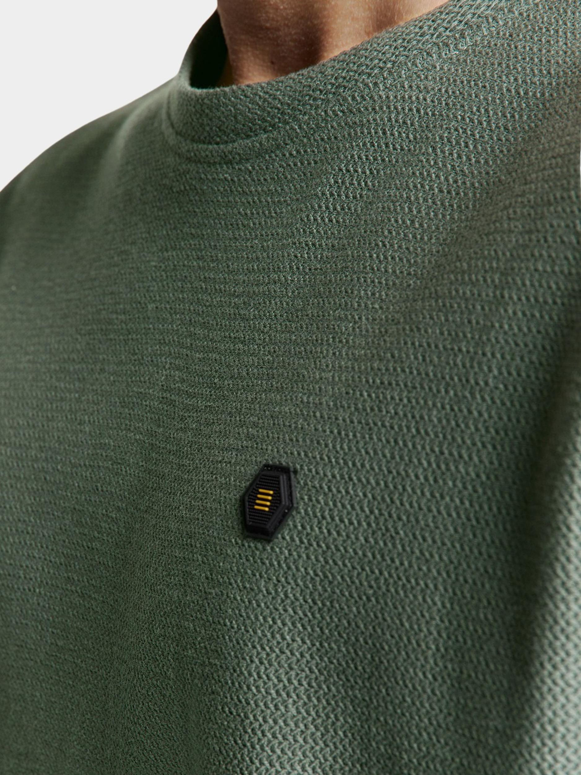 No Excess T-shirt korte mouw Blauw T-Shirt Crewneck Solid Relief 28320433/124