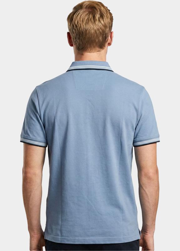 BOSS Green Polo korte mouw Blauw Paul 10255848 01 50506193/459