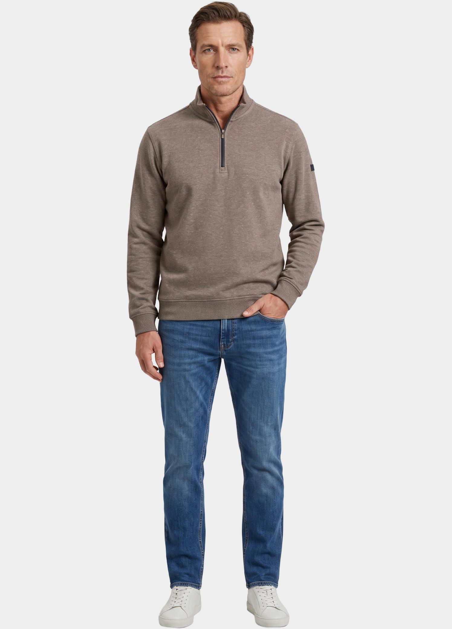 Baileys half zip sweater heren Grijs  623101/989