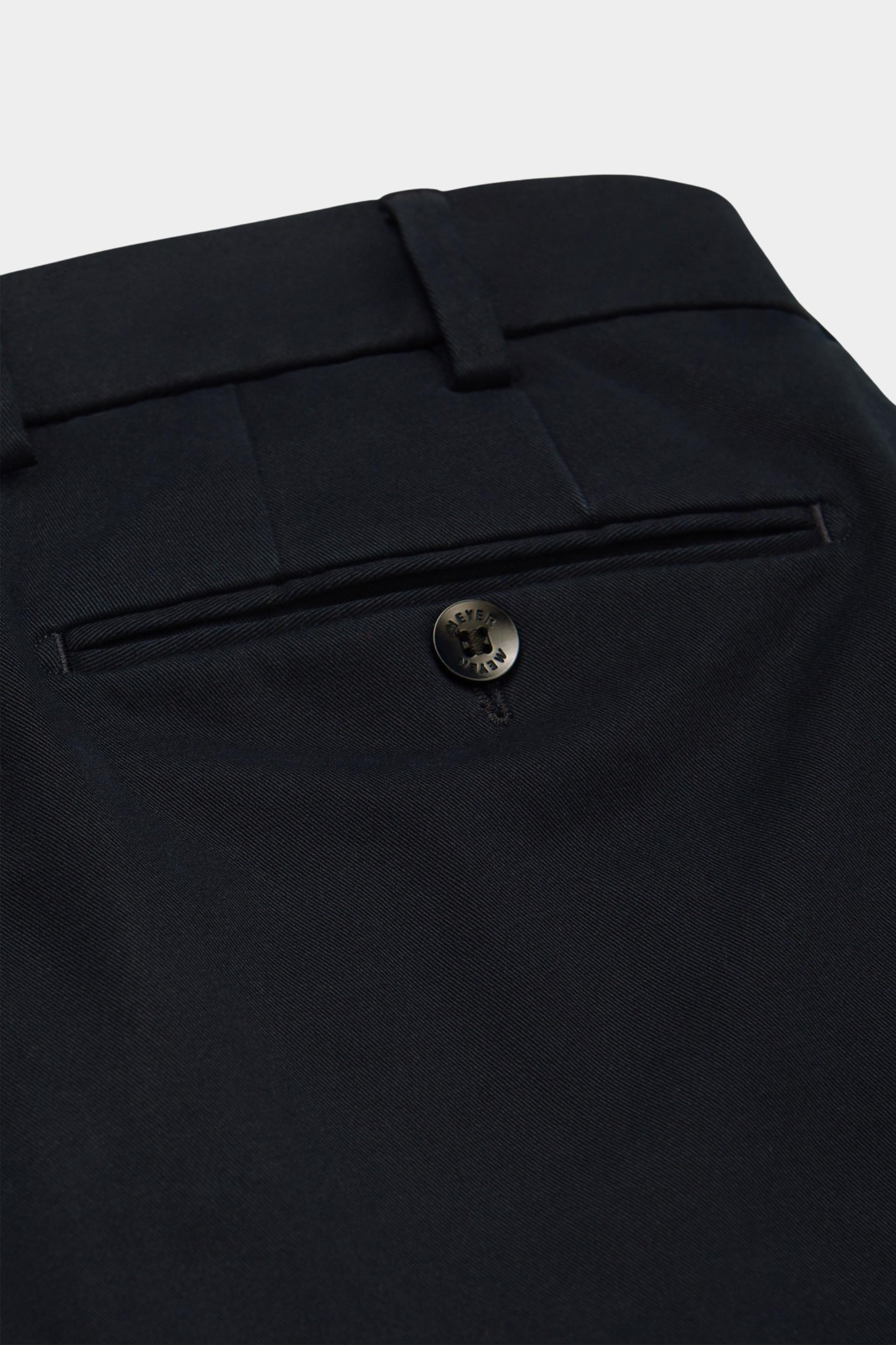 Meyer Katoenen Broek Blauw BONN Art.2-8609 1022860900/18