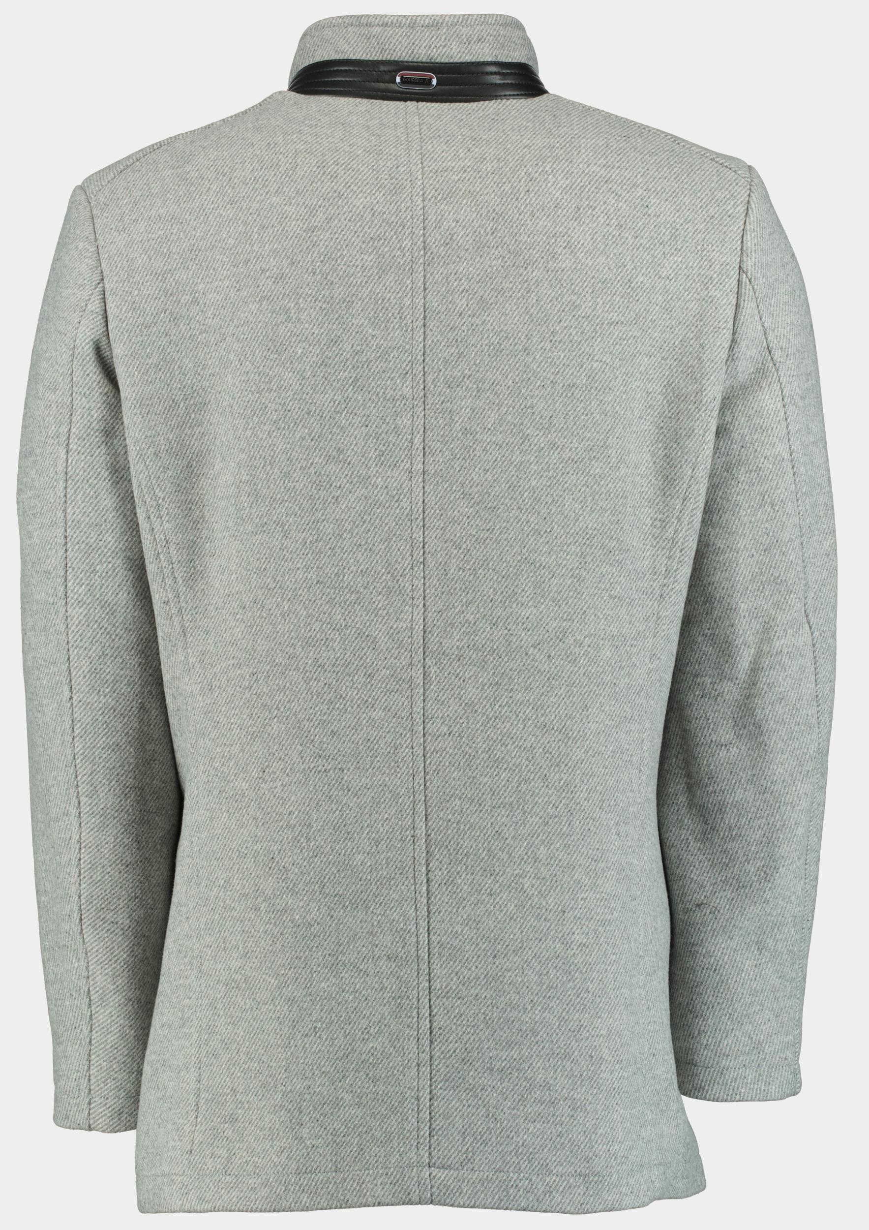 Donders 1860 Wollen Jack Grijs Wooddown Wool Coat 21807.3/911