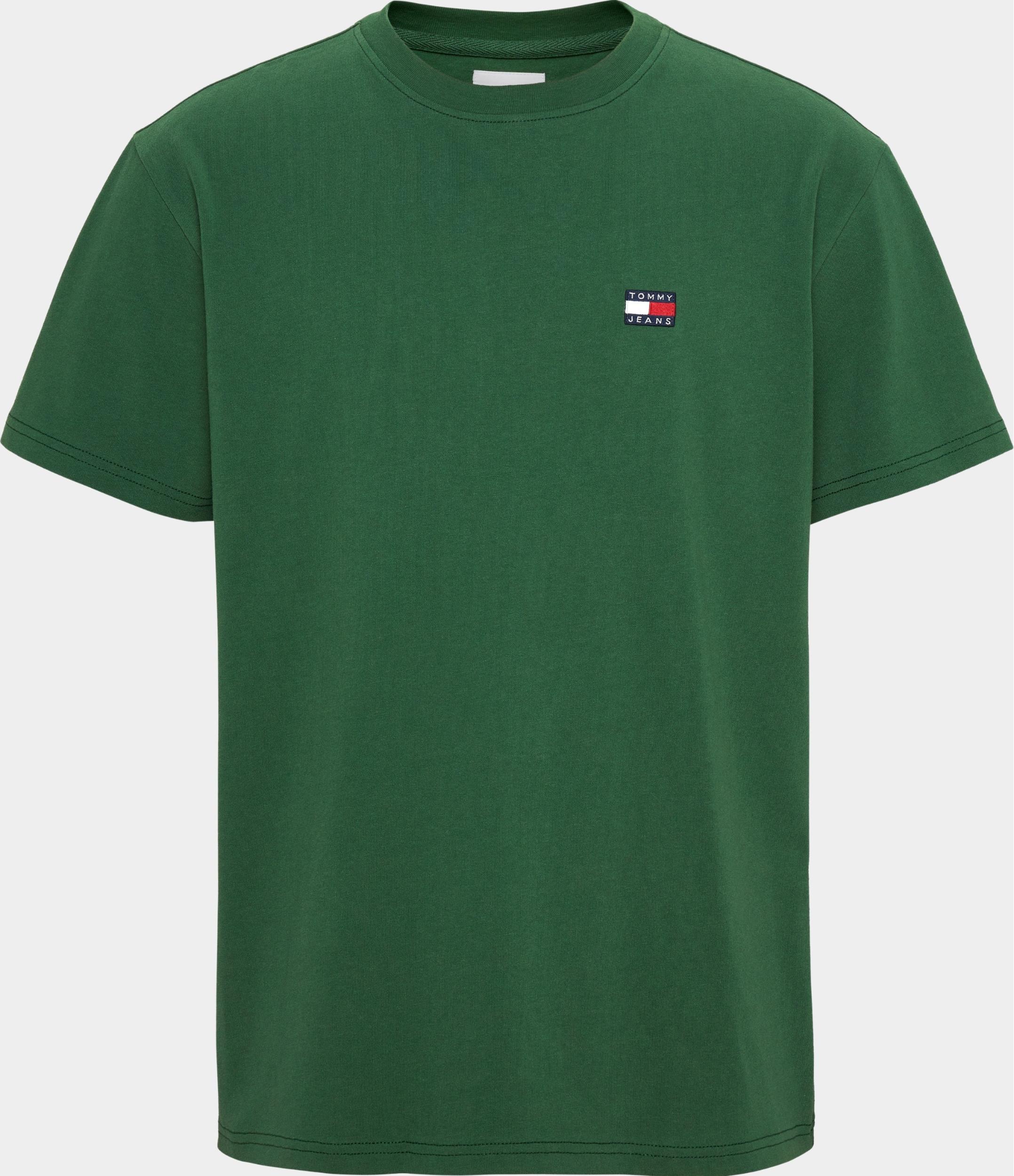 Tommy Jeans T-shirt korte mouw Groen TJM CLSC Tommy xs badge tee DM0DM16320/L2M